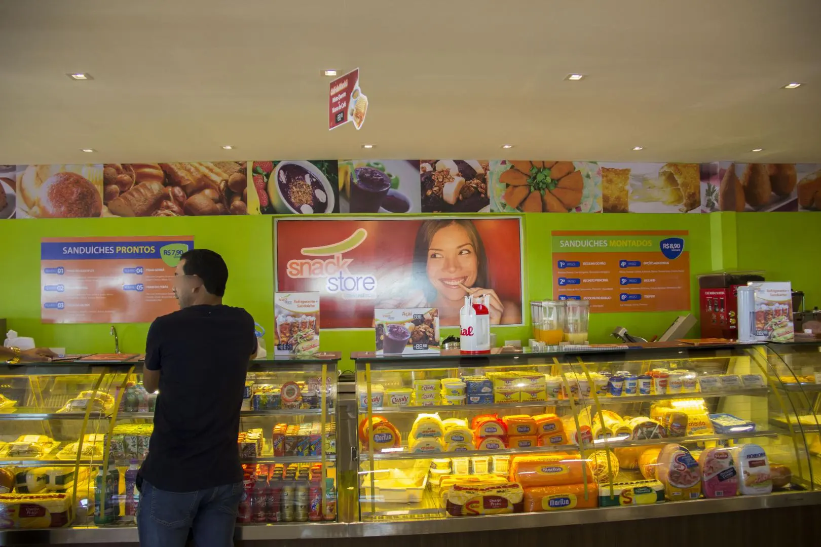Interior Snack Store